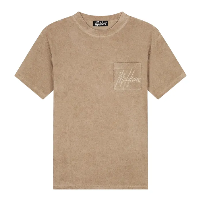 Malelions Signature Towelling Shirt Heren