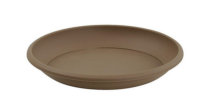 Soucoupe pour pot Marina taupe ø34cm