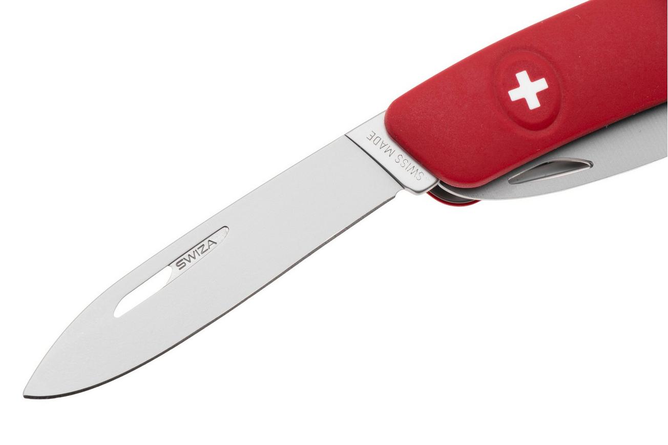 Swiza D10 R AM, KNR.0146.1900, Red Helvetix, Zwitsers zakmes, 10 tools