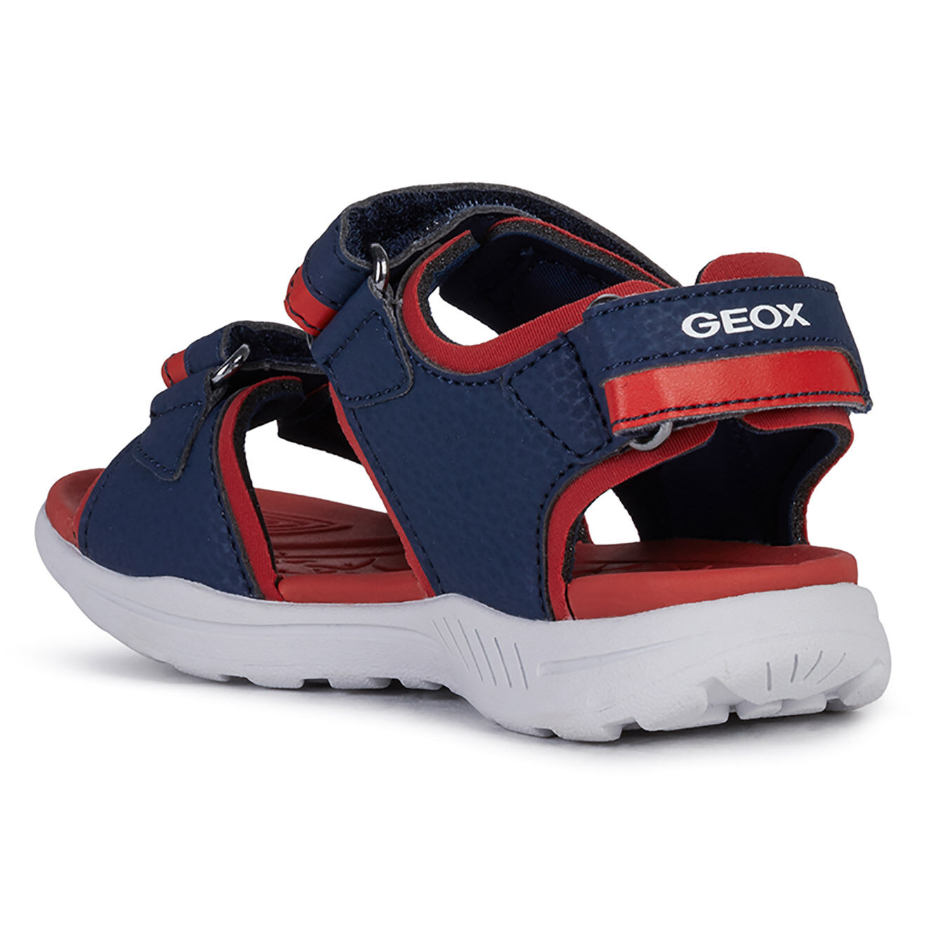 Geox Sandales Vaniett bleu marine/rouge
