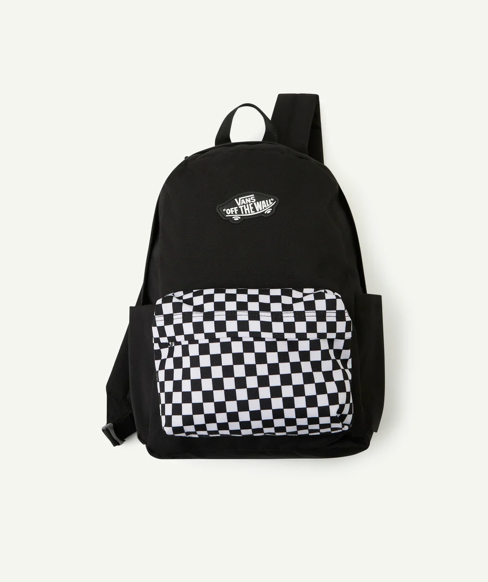 VANSSAC À DOS OLD SKOOL GROM AVEC DAMIER NOIR ET BLANC