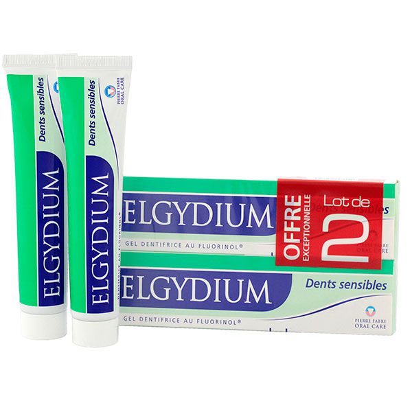 Dentifrice dents sensibles 2x75ml