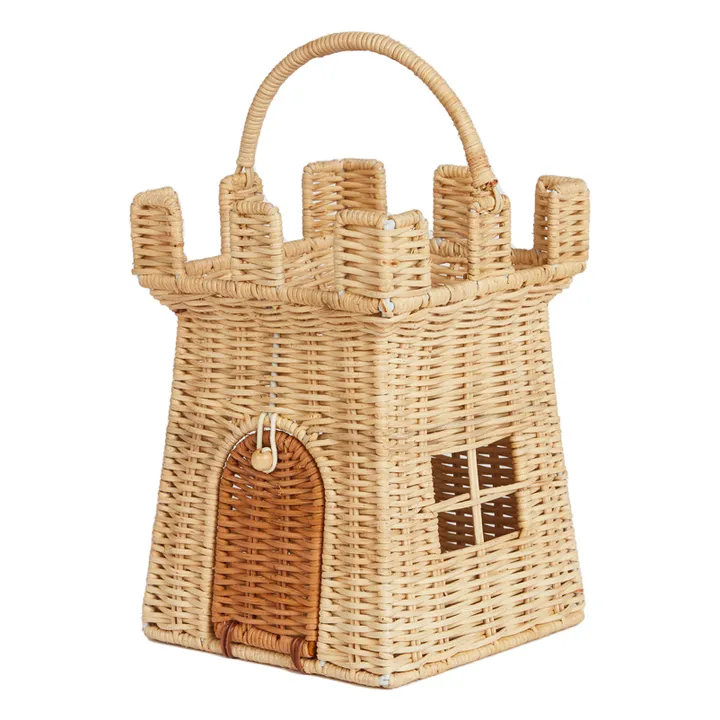 Olli Ella Panier en rotin Château