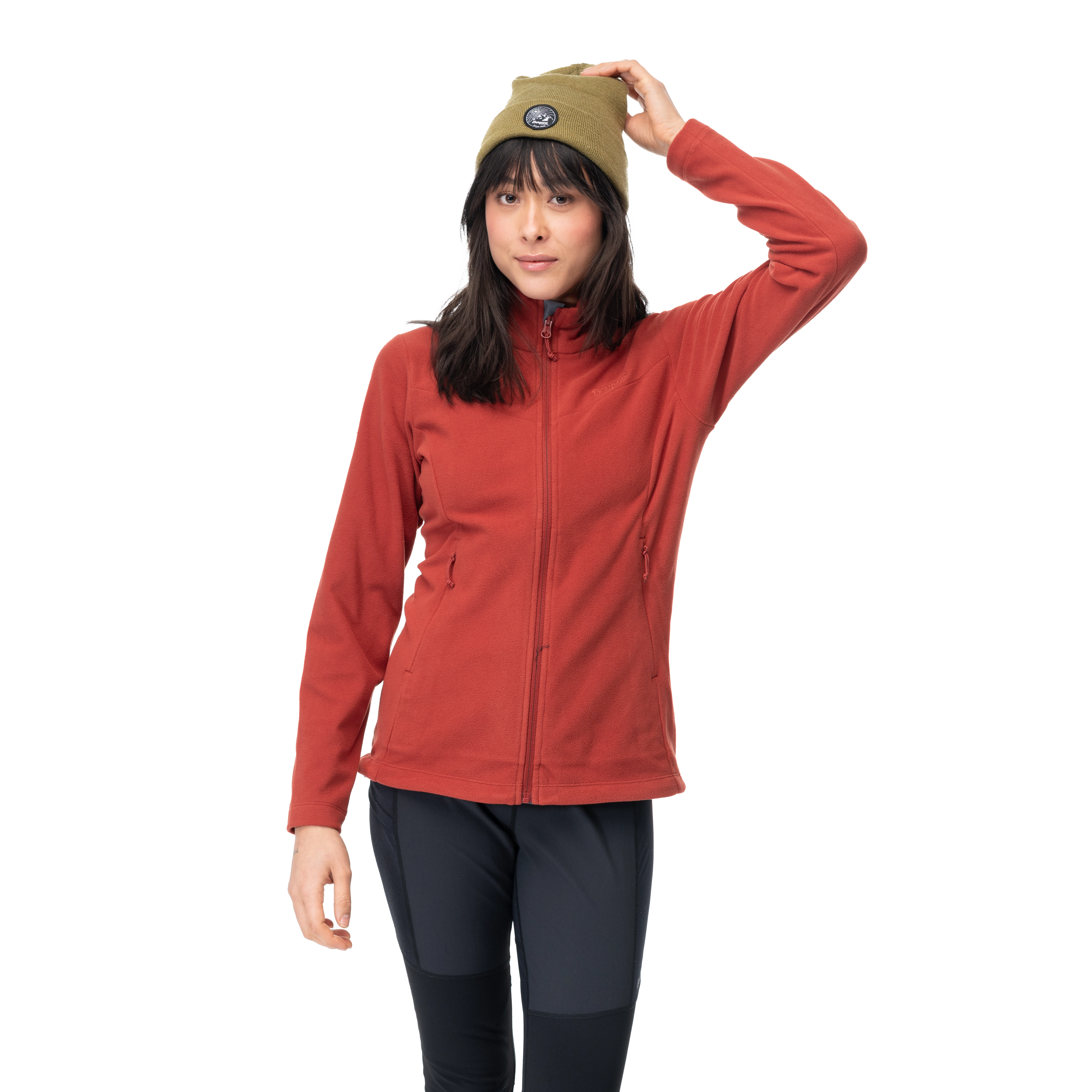 Finnsnes Fleece W Jacket Chianti Red