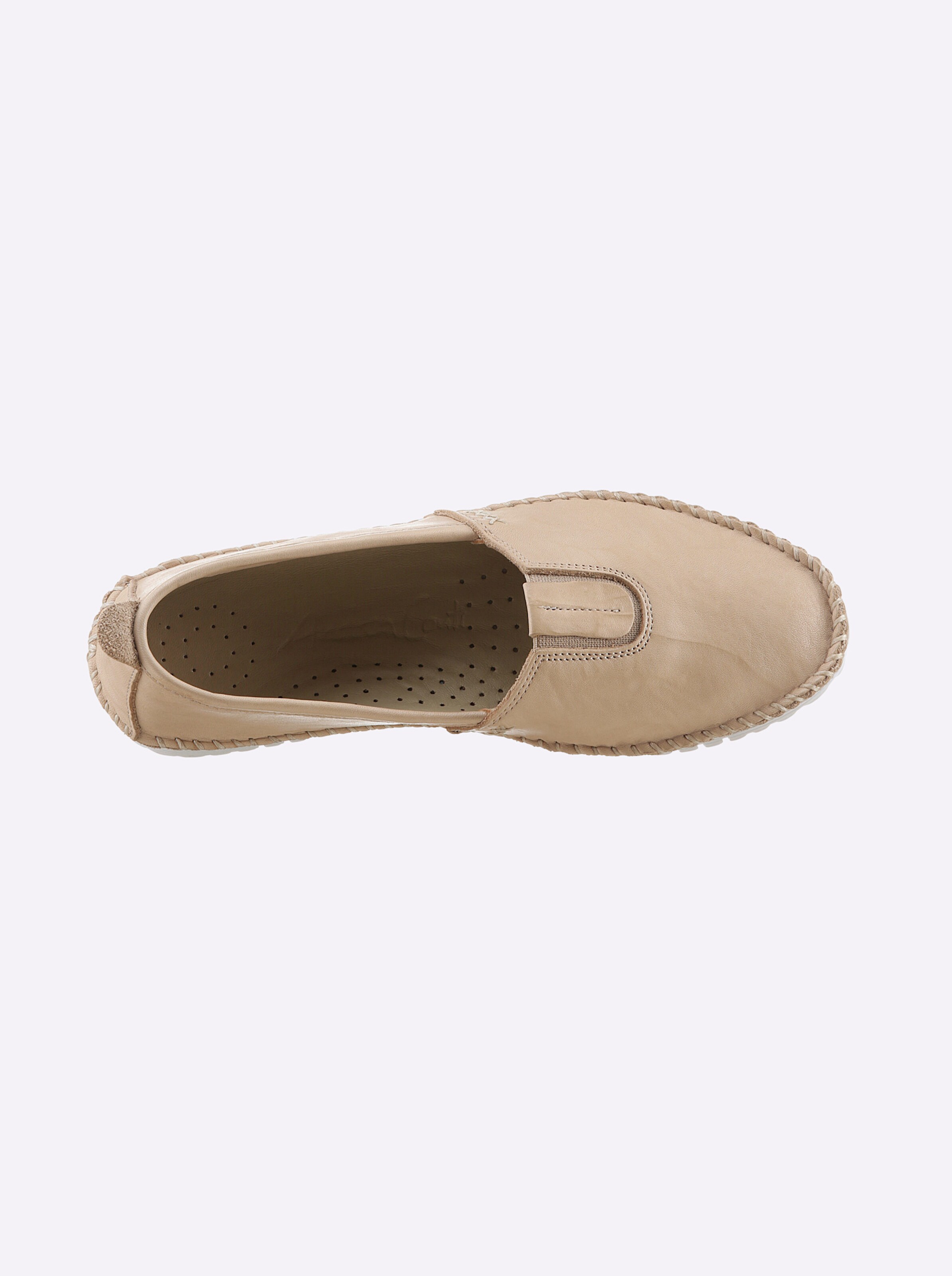 Andrea Conti Slipper in beige