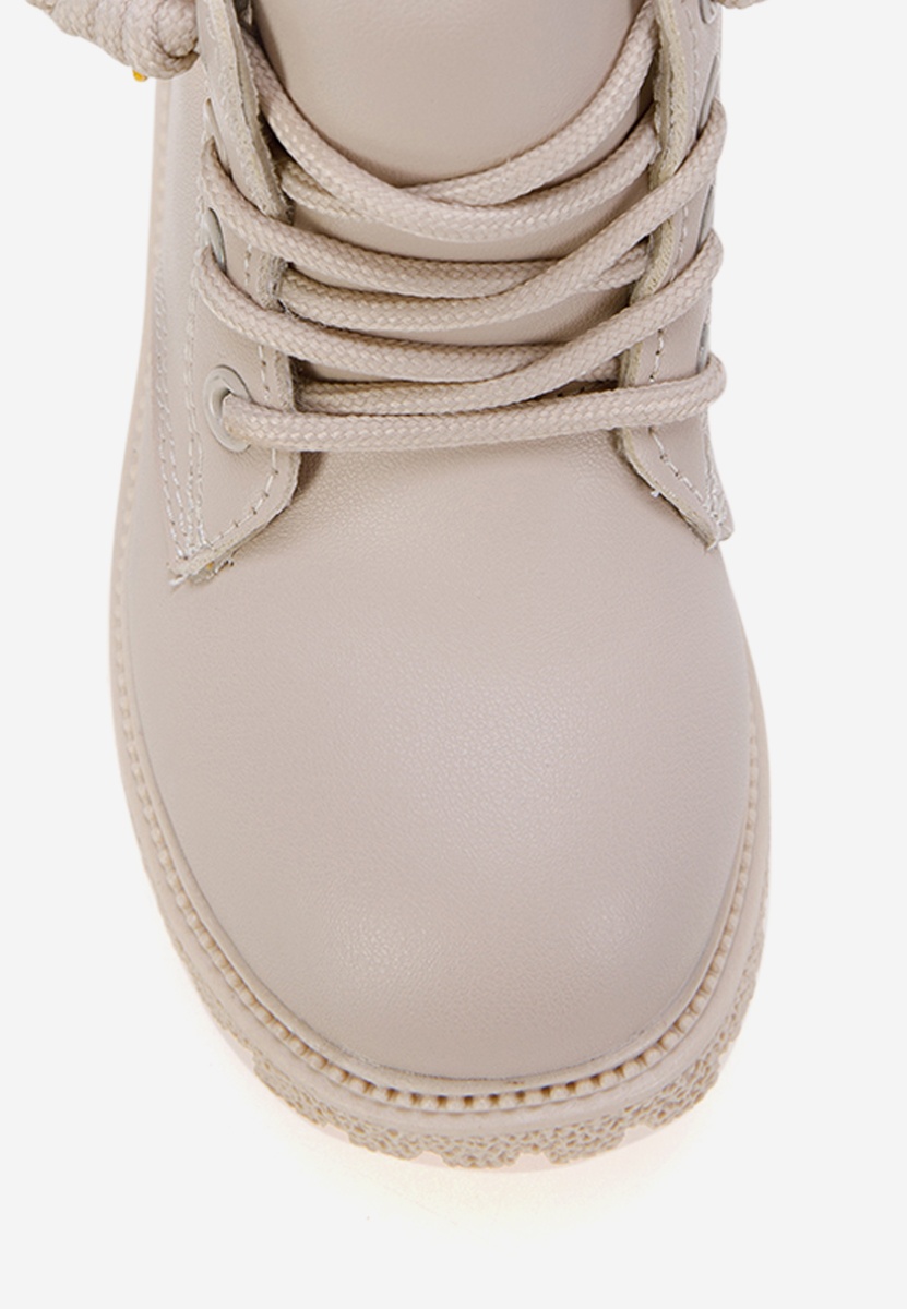 Bottines filles beige Massy