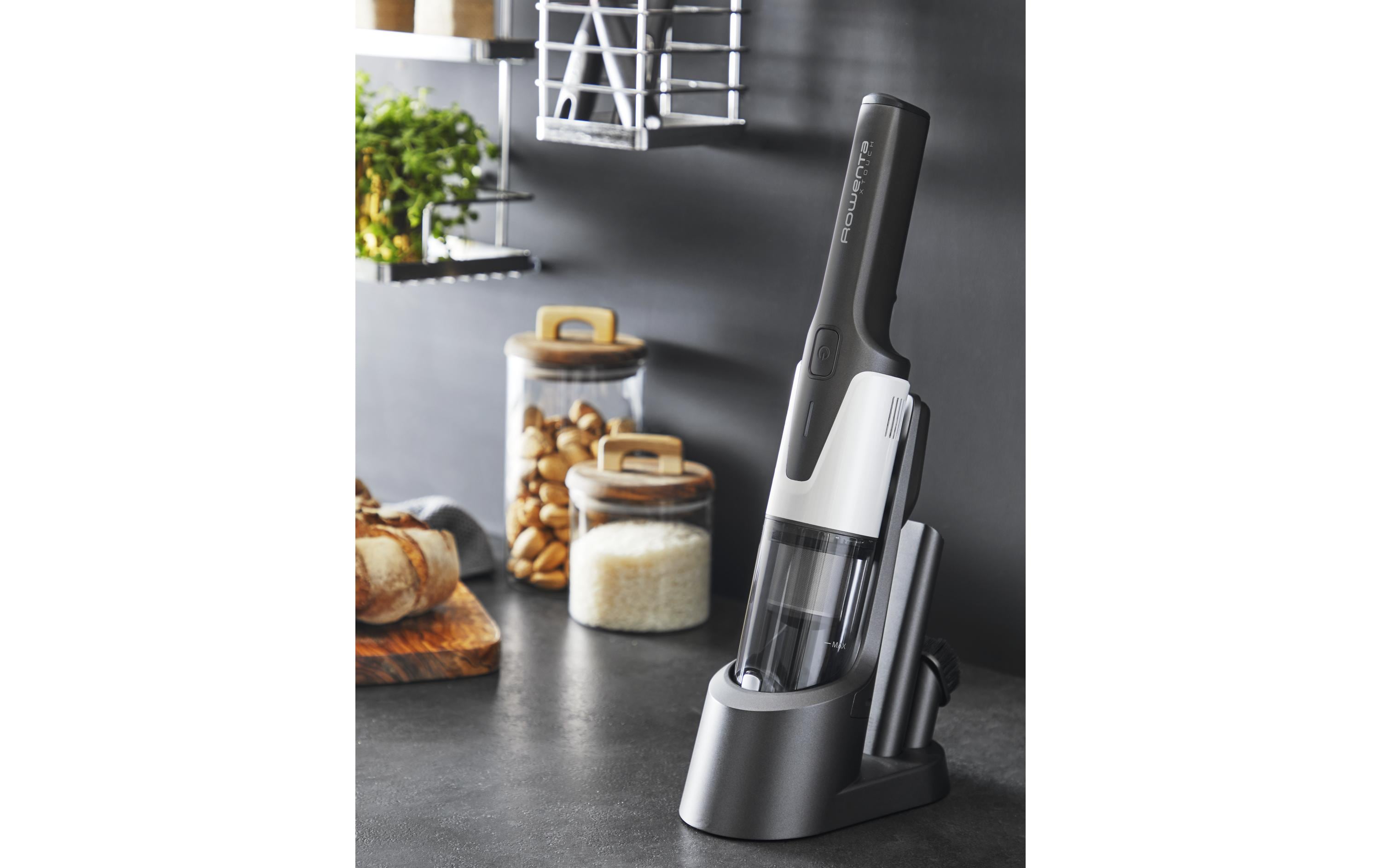 Akku-Handsauger XTOUCH AC9736 Grau/SchwarzKabelloser Handsauger