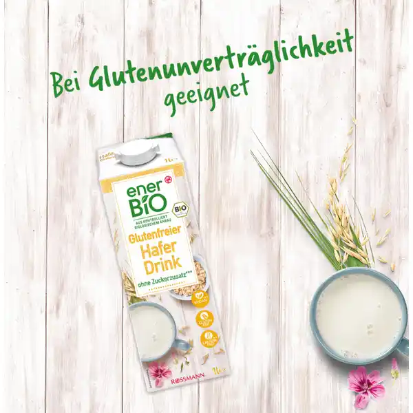 Glutenfreier Hafer Drink