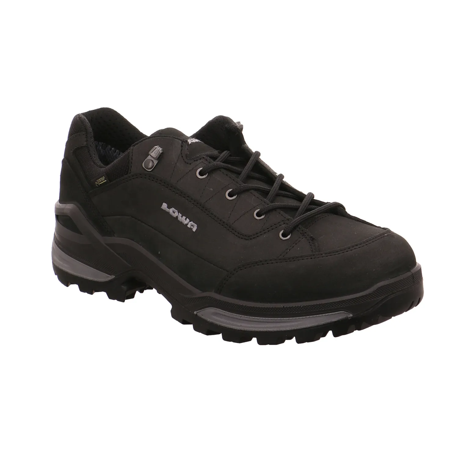 LOWA Walking + Outdoor Schwarz Leder  Gore-Tex