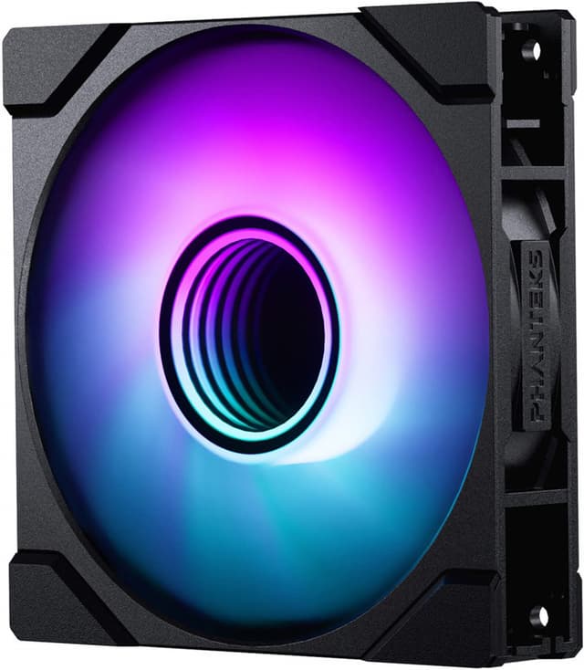Phanteks M25 Gen2 Reversed Airflow DRGB 120mm PWM-blæser (sort)