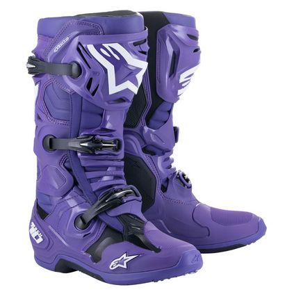Bottes cross Alpinestars TECH 10 2024 - Violet / Noir