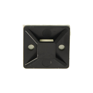 HANDSON bevestigingsplaat voor bindband zwart (10 stuks)