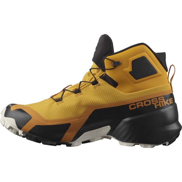 Chaussure de randonnée mid SALOMON CROSS HIKE MID GORE-TEX AUTUMN BLAZE/BLACK/RAINY DAY