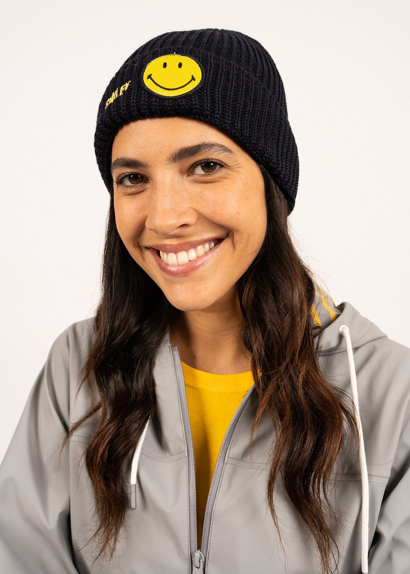 Bonnet marin en laine Smiley