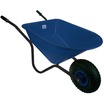 Talen Tools kinderkruiwagen blauw kunststof 60 x 43 cm