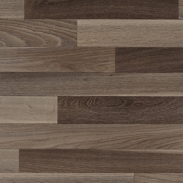 Revêtement sol PVC Saloon Chelsea wengé 4 m (vendu au m²)