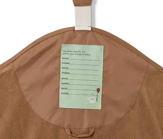 Thermo-Regenhose, braun