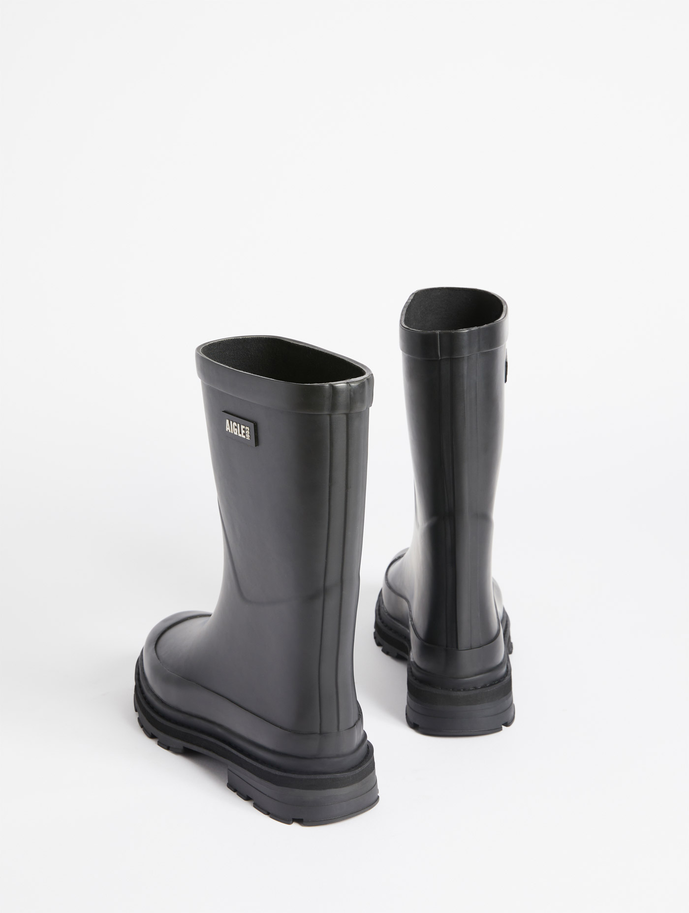 Le bottillon de pluie hybride, pour un style à toute épreuve NOIR