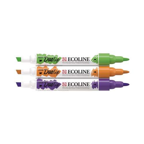 Talens ECOLINE® Duotip Marker Sekundärfarben-Set