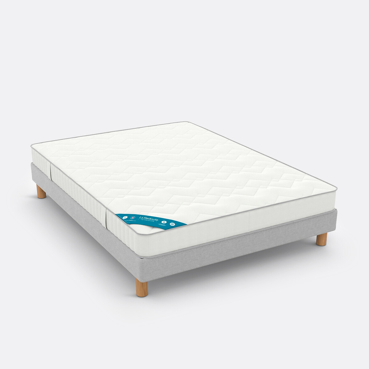 LA REDOUTE INTERIEURS<br>Base de cama descoberta com 22 ripas flexíveis