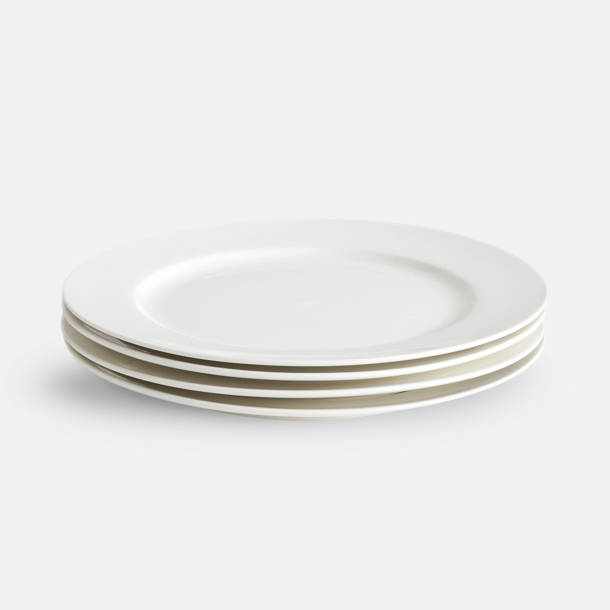 LA REDOUTE INTERIEURS<br>Conjunto de 4 pratos de porcelana, Ginny