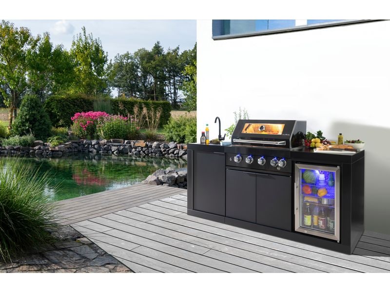Buschbeck Outdoorküche Liverpool, 195 x 58 x 112 cm Outdoorküche – die ideale Ergänzung für Ihre Terrasse
