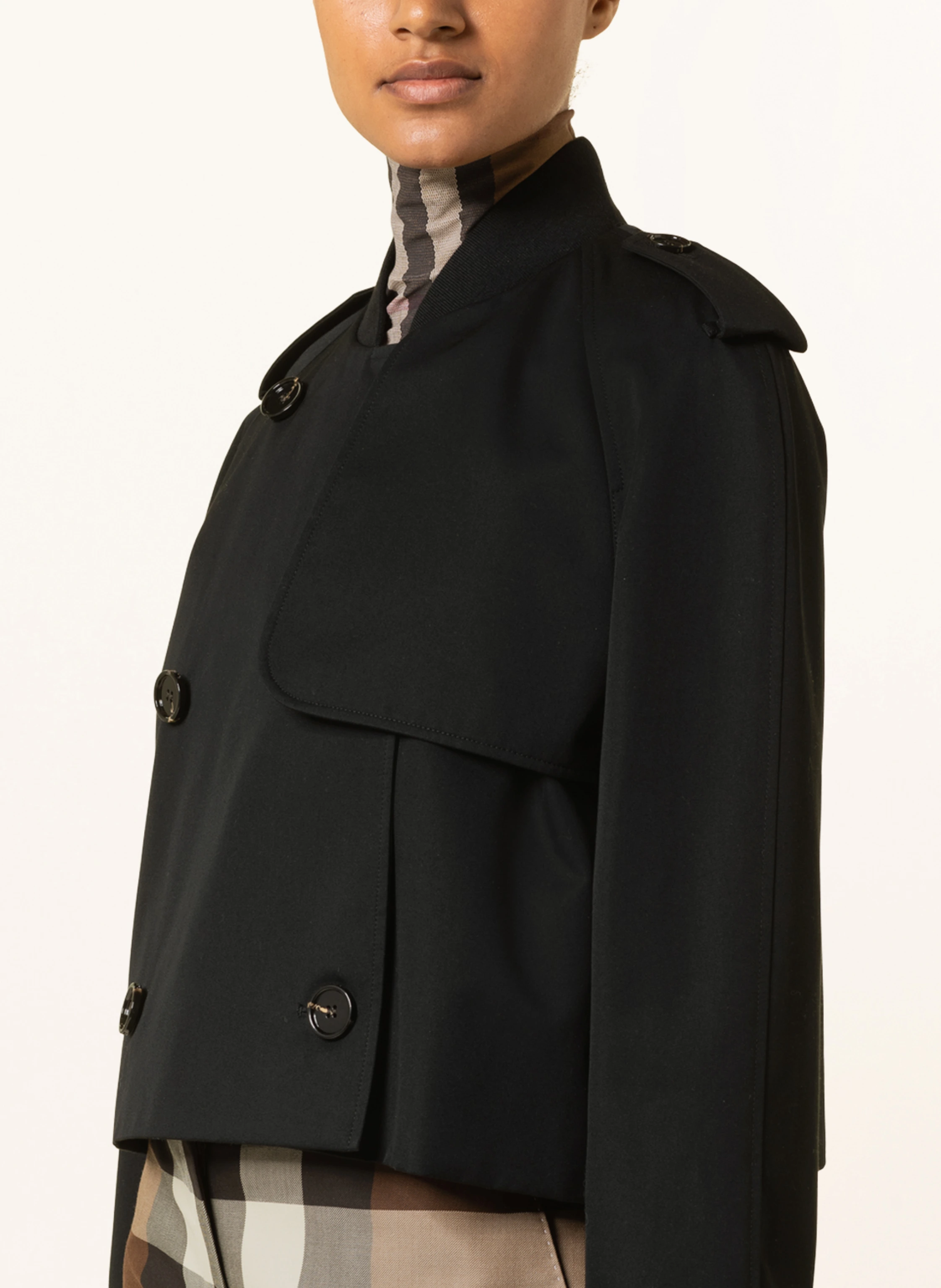 BURBERRY Cropped-Trenchcoat FENHURST