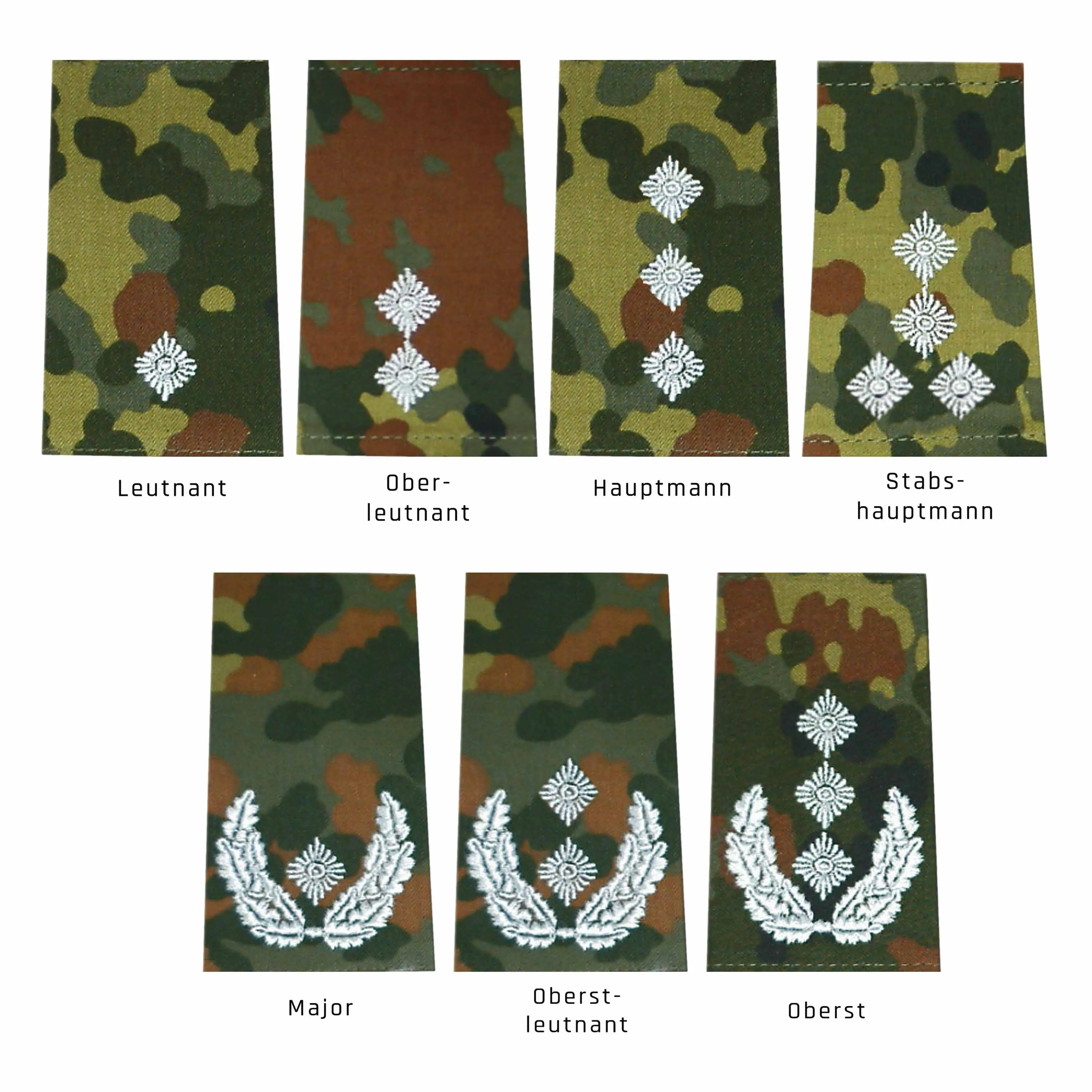 Diverse -  BW Rangabzeichen Heer Flecktarn