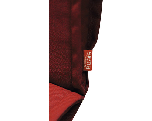 Stella ligstoelkussen 200 x 58 cm rood