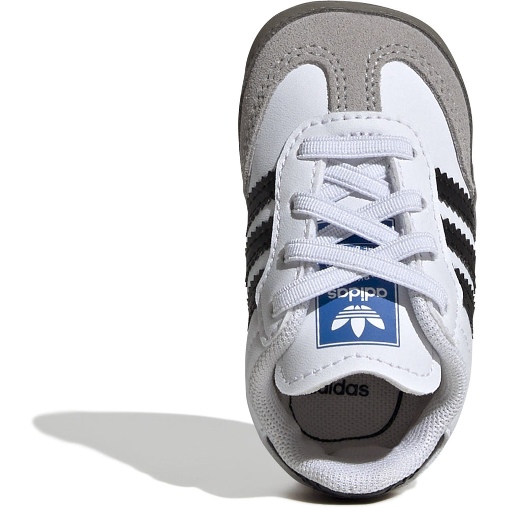 Køb adidas Originals Ftwr White/Core Black/Clear Granite Samba Crib Sneakers