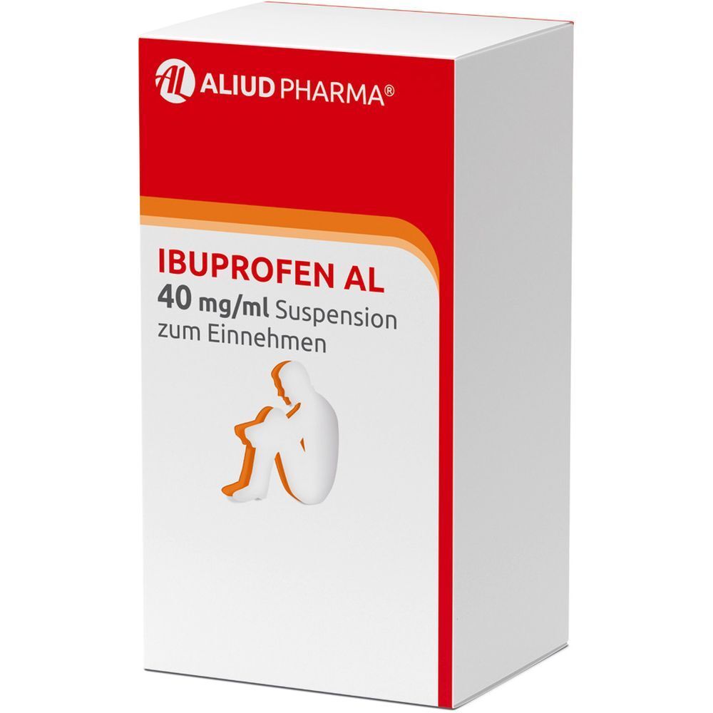 Ibuprofen AL 40 mg/ml Suspension bei Fieber und Schmerzen