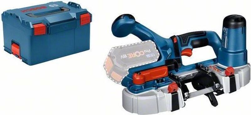 Bosch Professional GCB 18V-63 Accu Bandzaagmachine 18V Basic Body In L-Boxx - 06012A0401