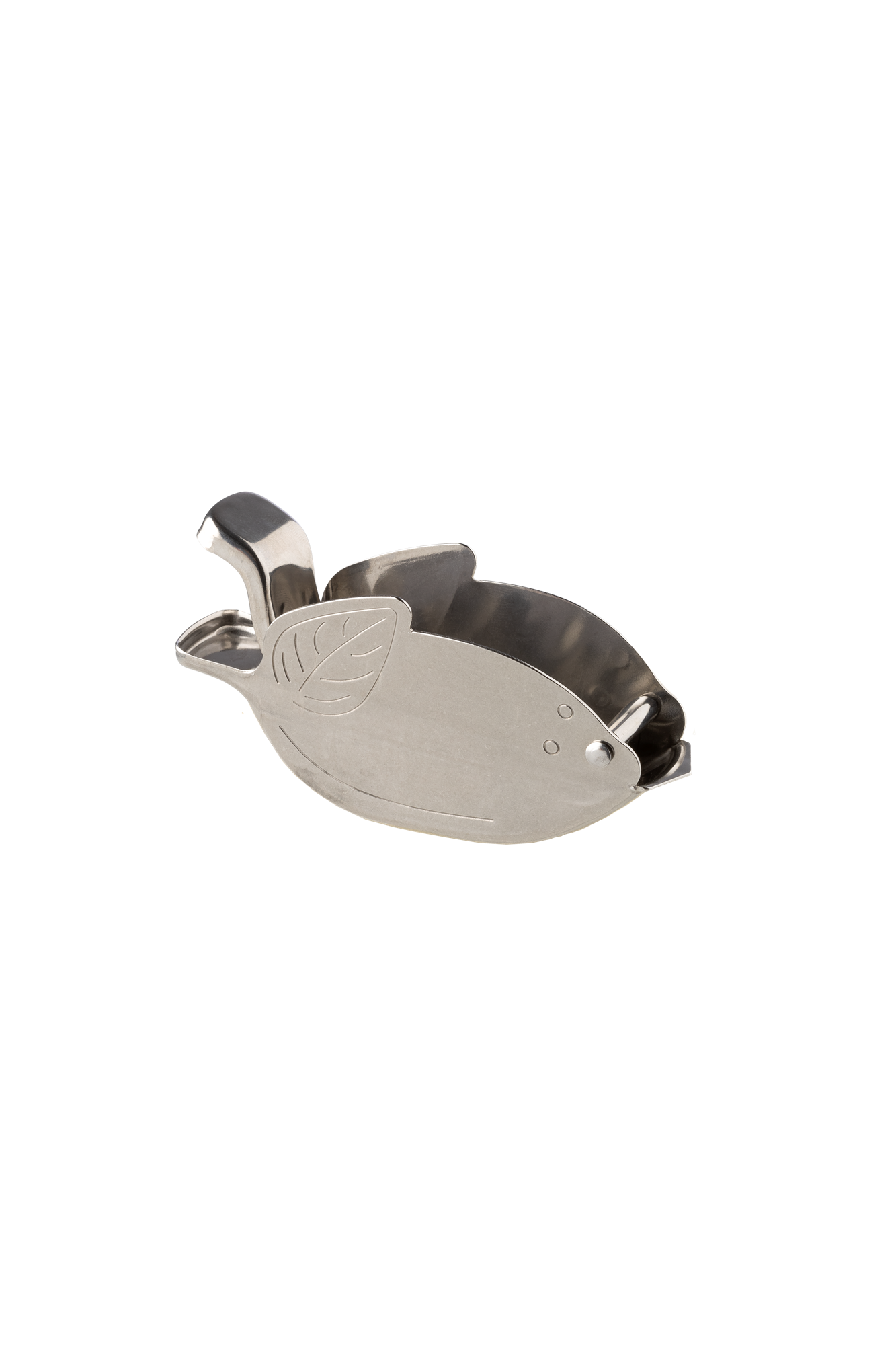 Citronpresser | Rustfrit stål. 10 x 5 x 2,5 cm.  | Silver Grey