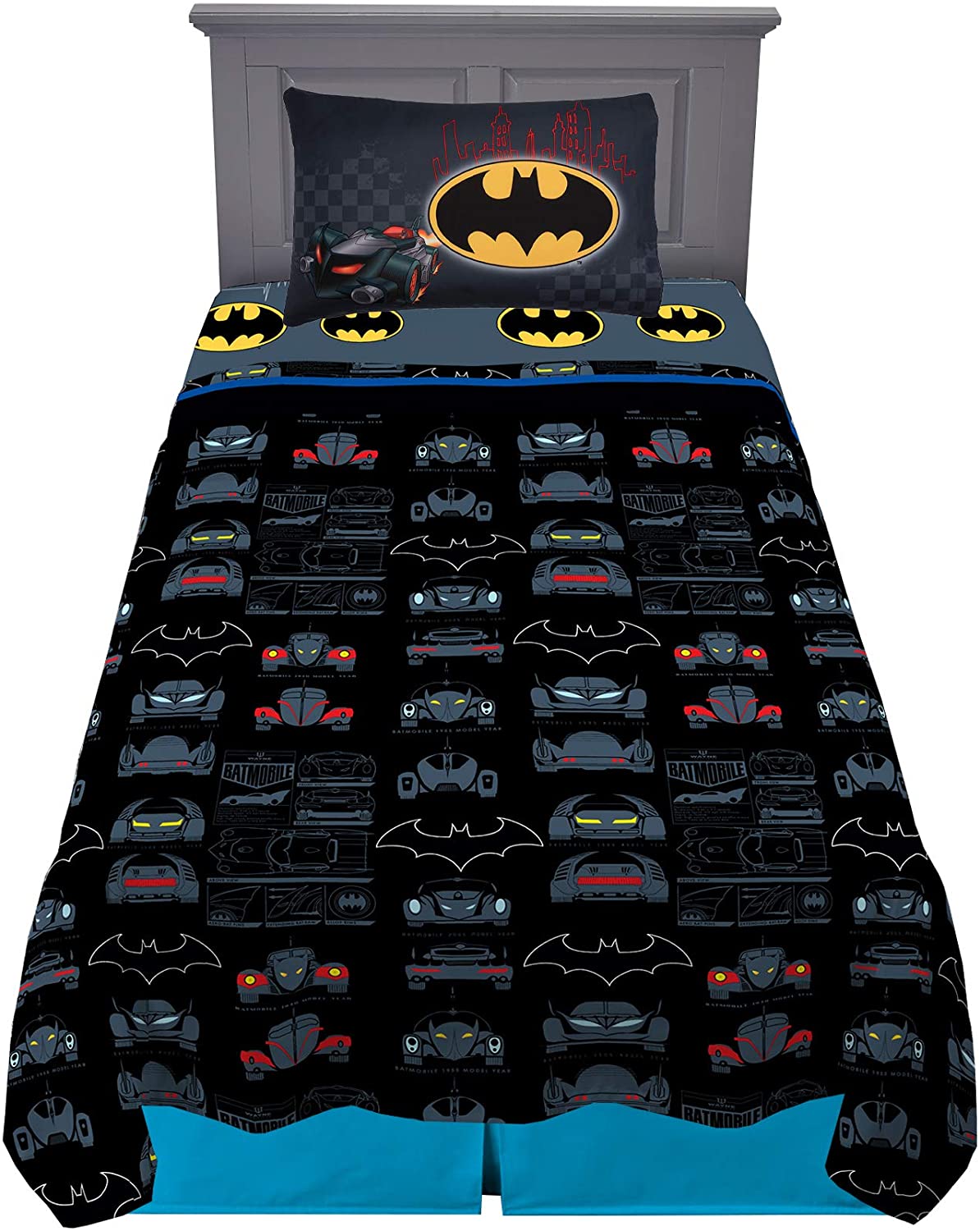 Twin Super Mario 3-Piece Bed Sheet Set.1 Flat Sheet 1 Fitted Sheet 1 Pillow Cases