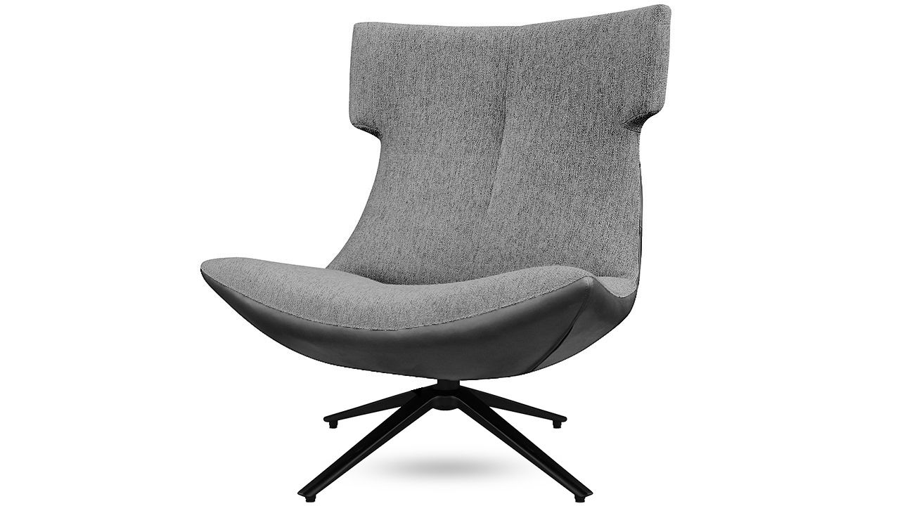 Draaifauteuil Lowie B83 x D83 x H96 cm
