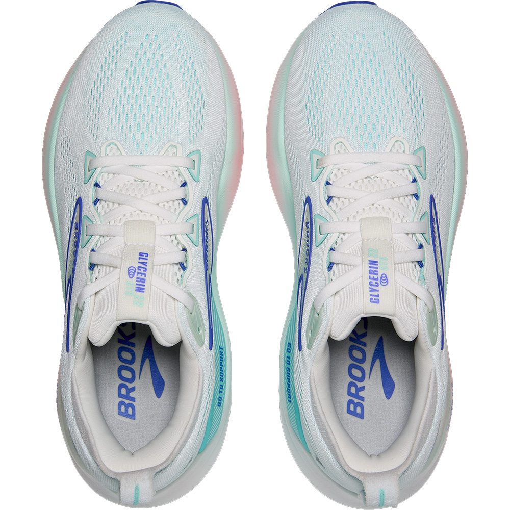 Brooks Glycerin GTS 22 Laufschuhe Damen weiß