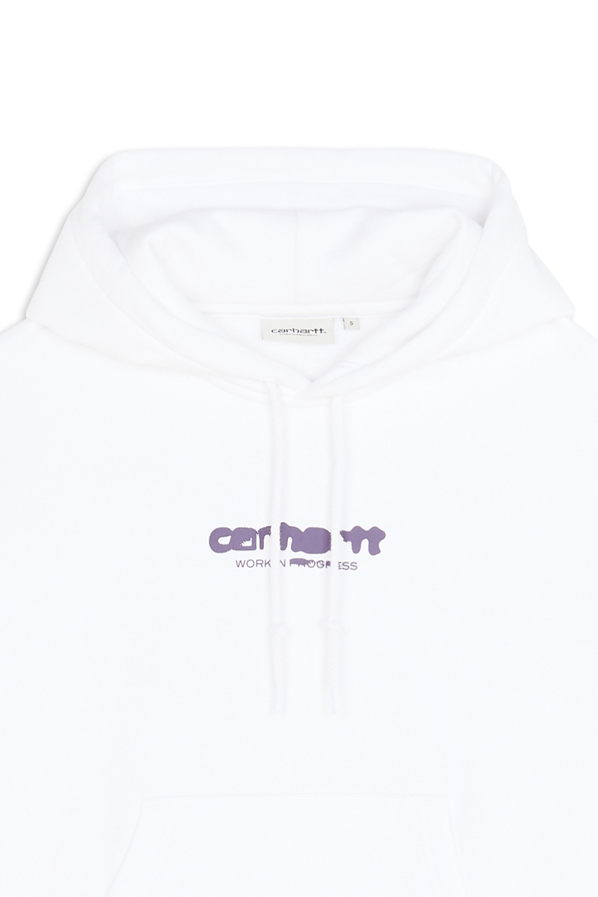 CARHARTT WIP Hoodie W' HD INK BLEED Blanc