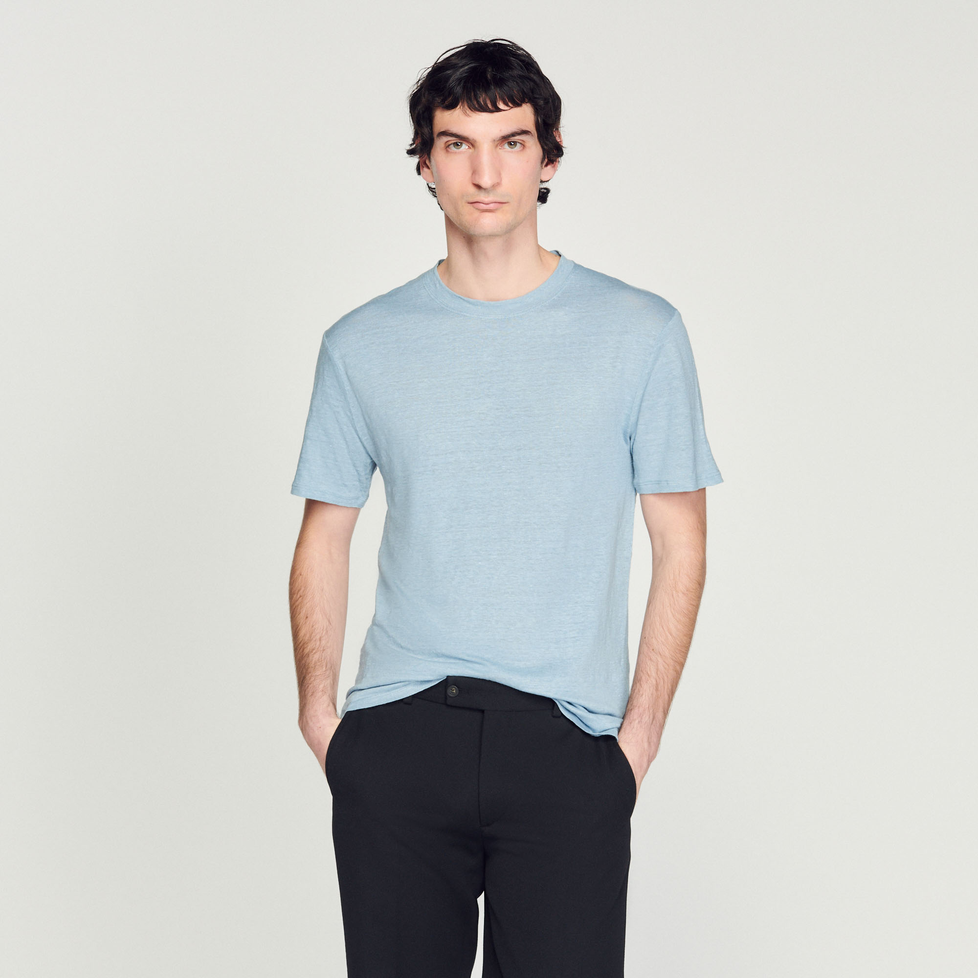 T-shirt en lin certifie