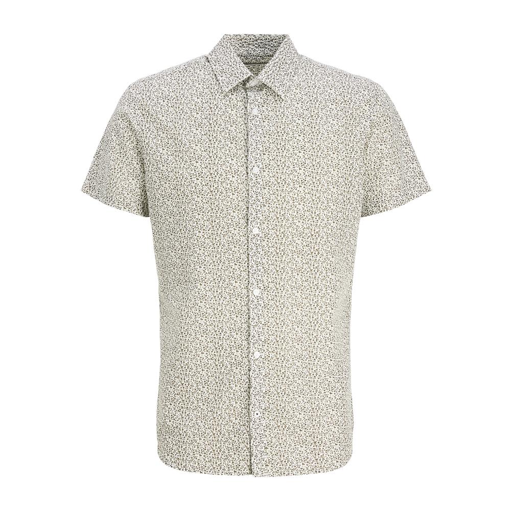 Jack & Jones Chemise Marron/Blanc Homme Jack & Jones Blasummer