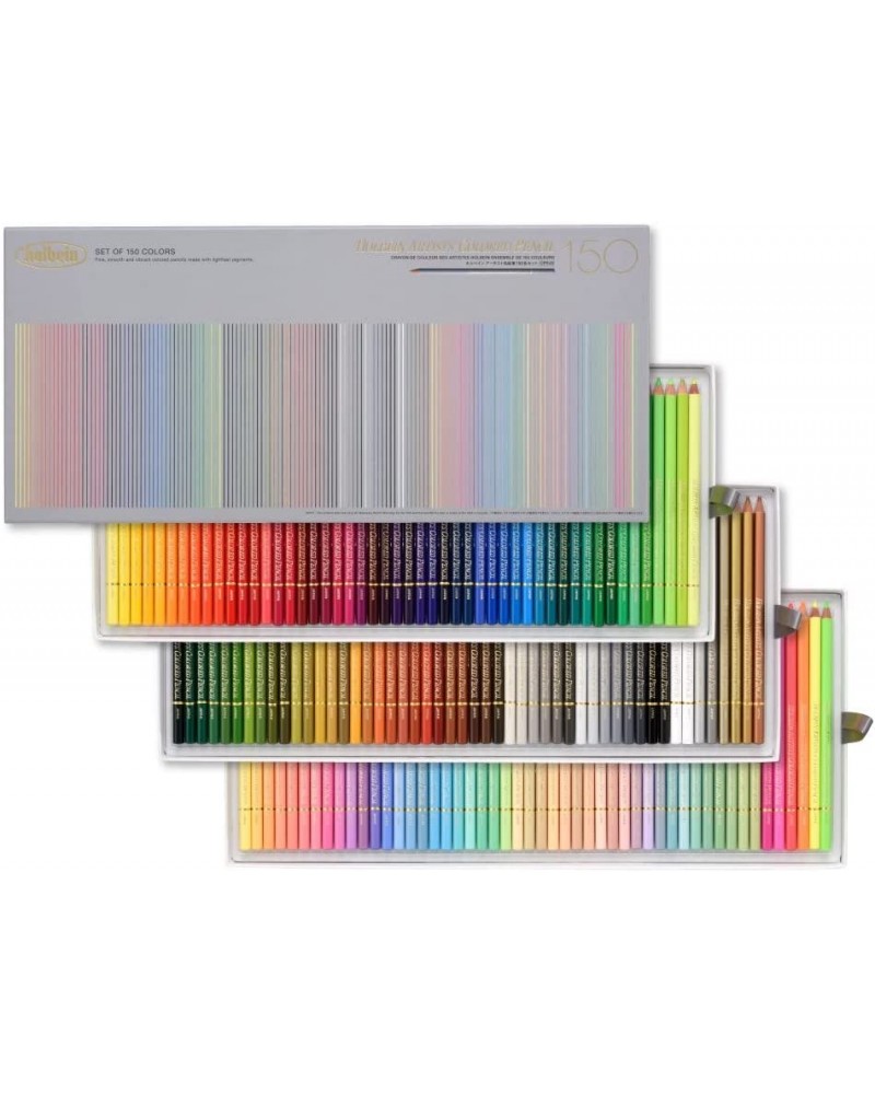 Set 150 crayons de couleurs Holbein