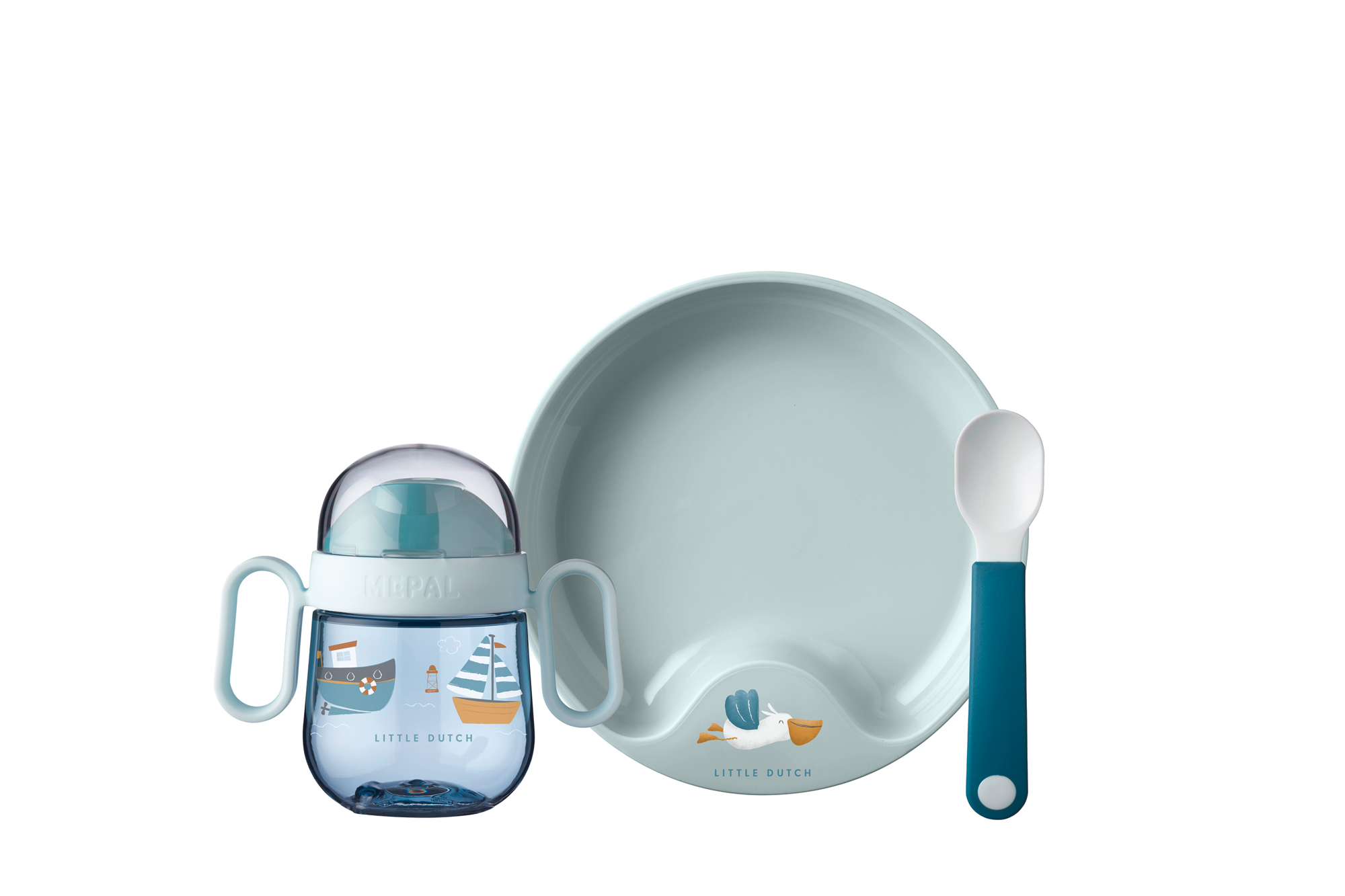 Mepal Mio Babygeschirrset 3 teilig sailors bay