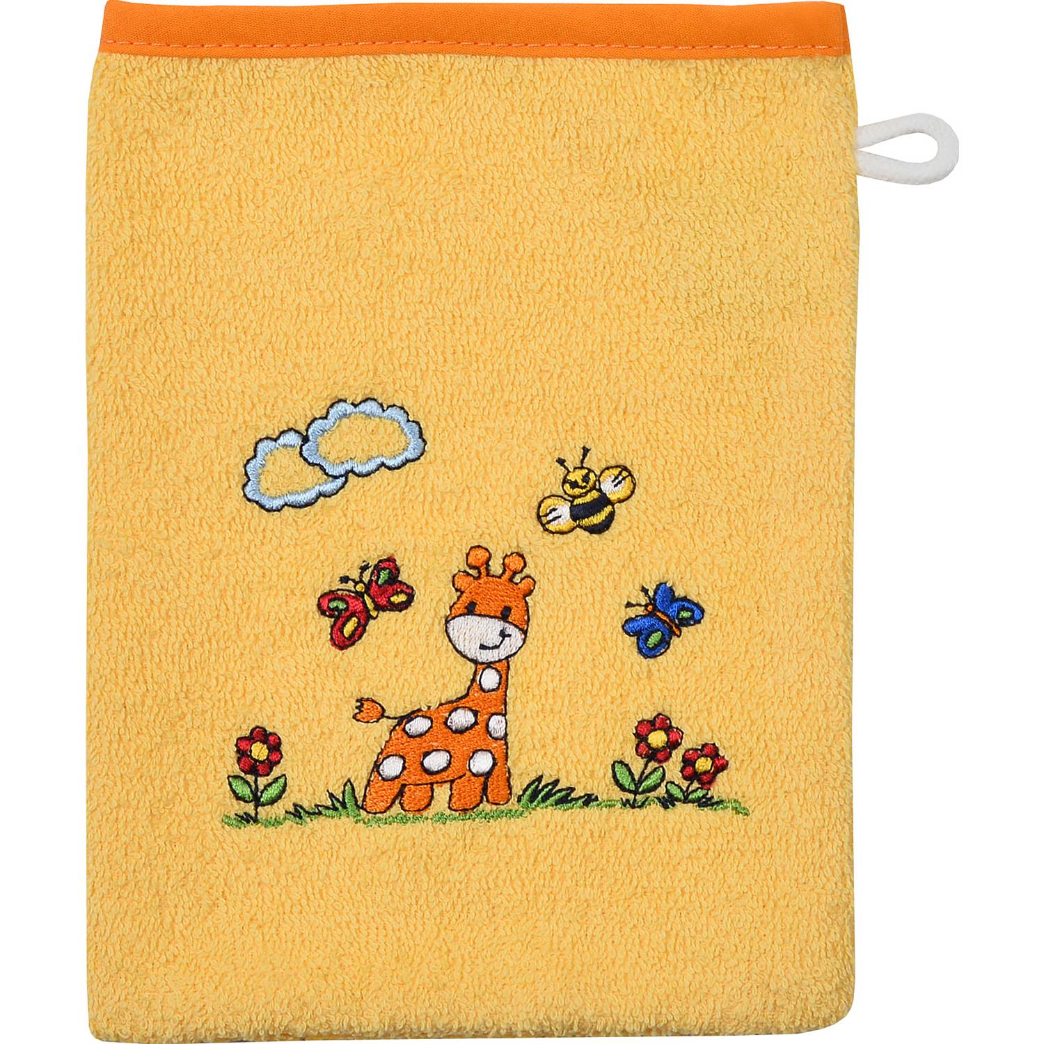 Wörner Walk-Frottier Kinder-Waschhandschuh 