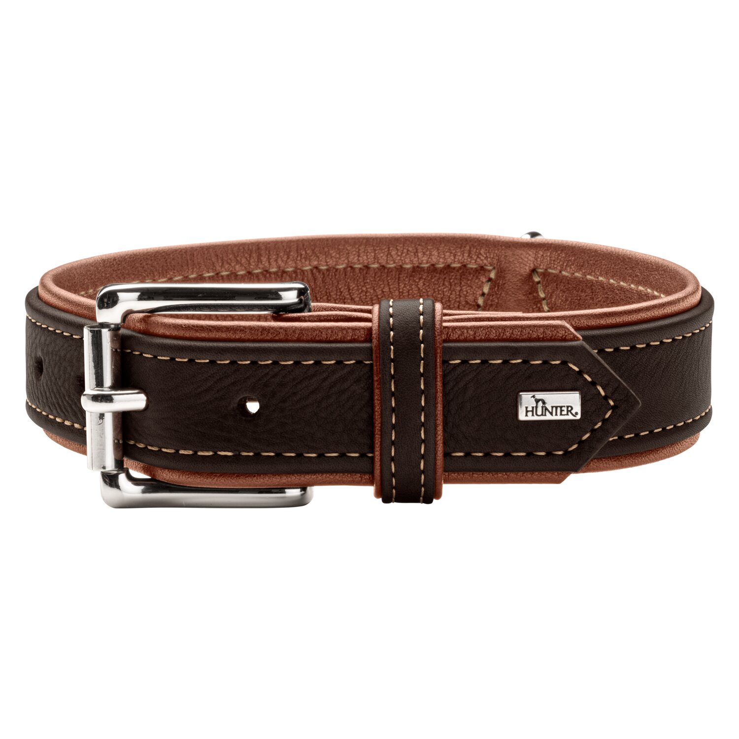 HUNTER Halsband Canadian Up - schwarz/cognac