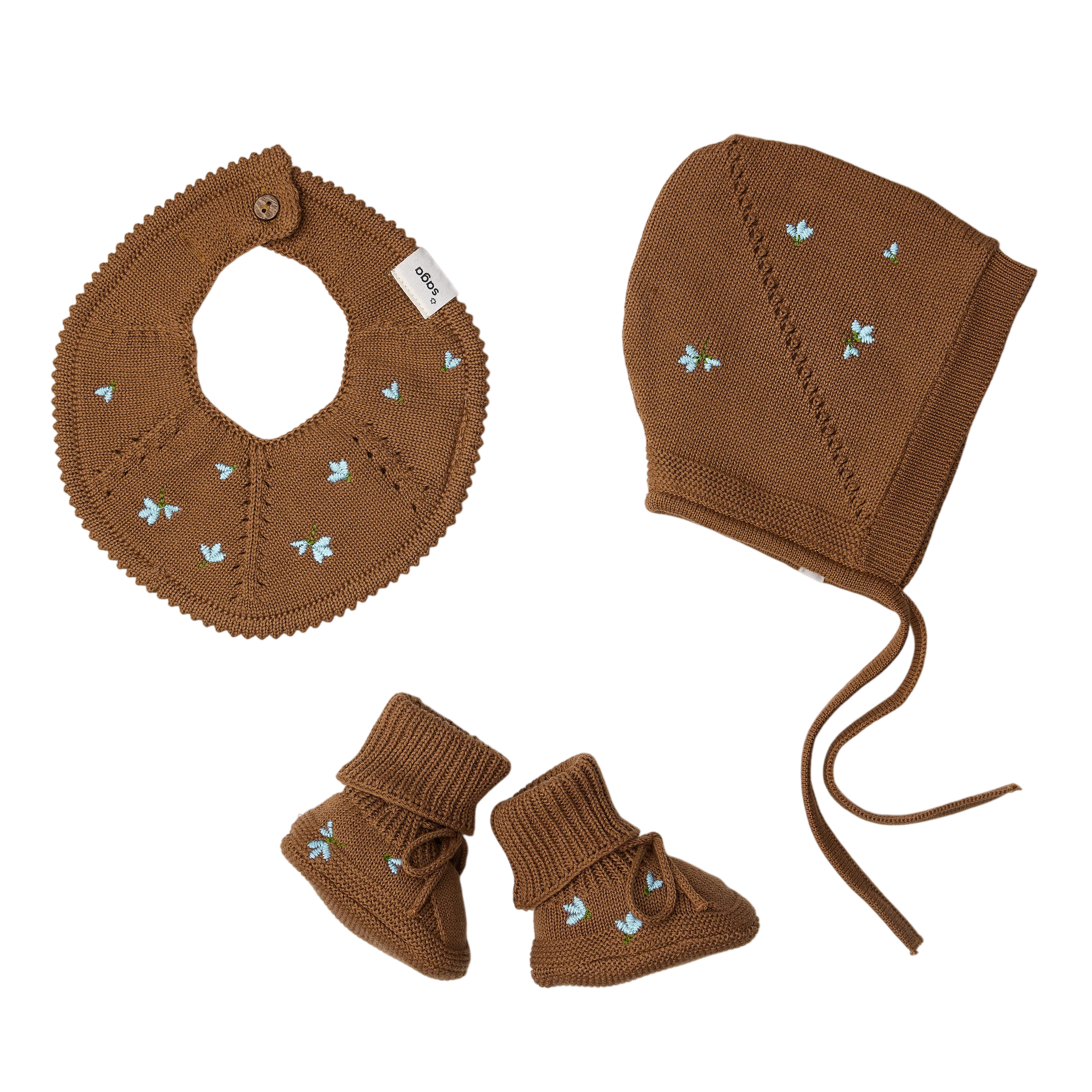 Baby Geburtsgeschenkset Blueberry On Tahin