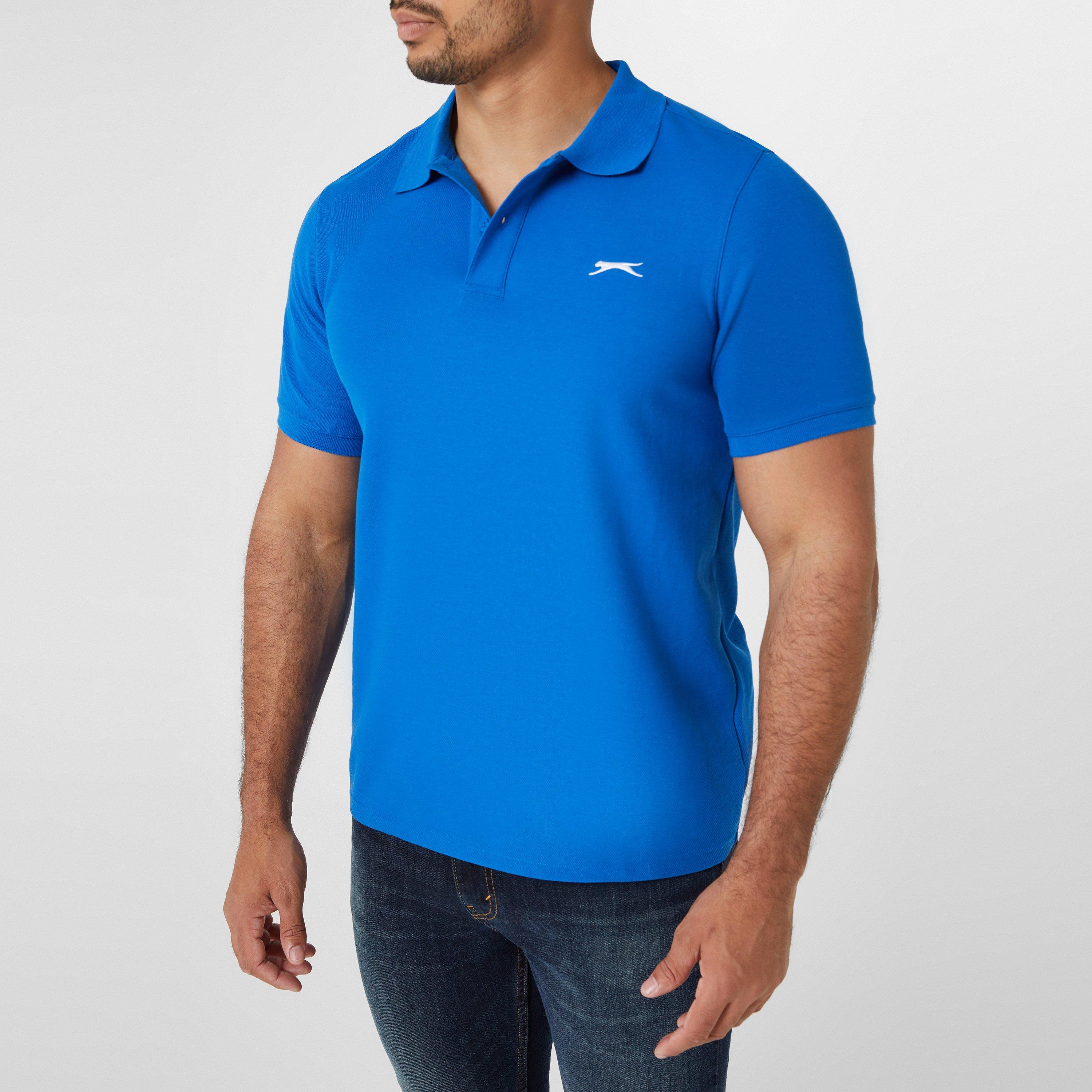 Slazenger Plain Polo Shirt Mens