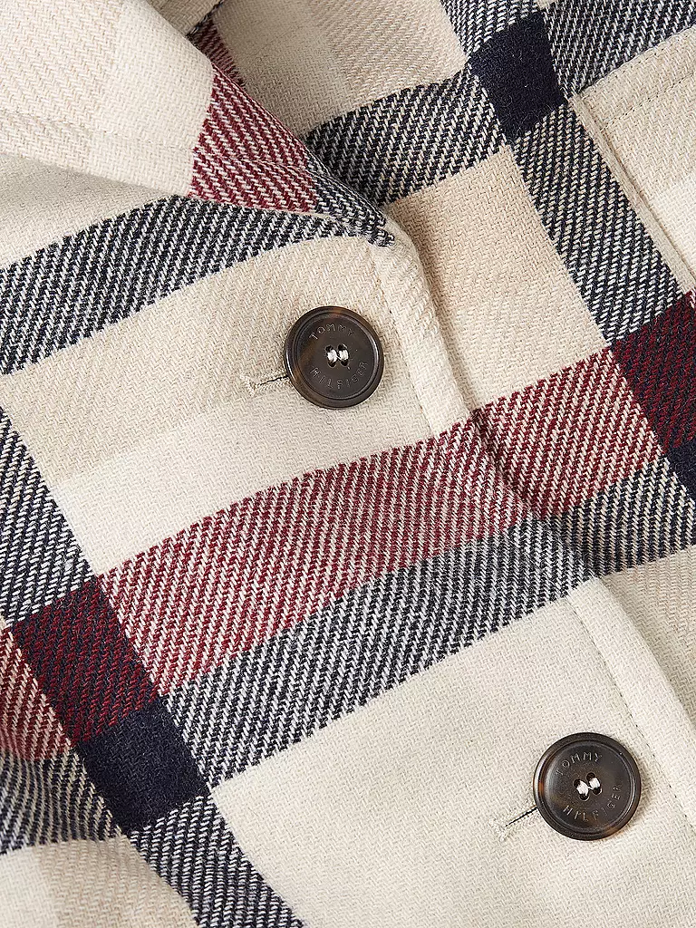 TOMMY HILFIGER Wolljacke creme