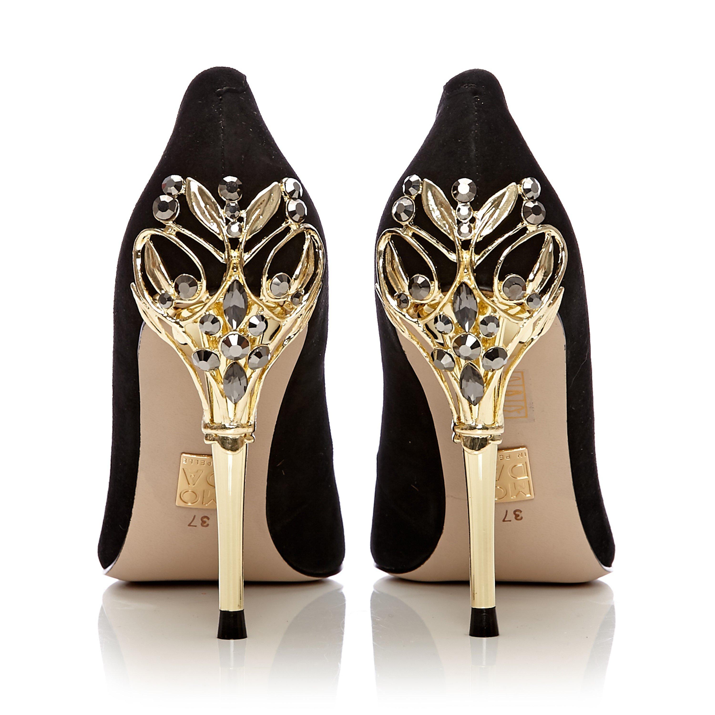 Moda in Pelle Ilari Ivory Leather Pumps