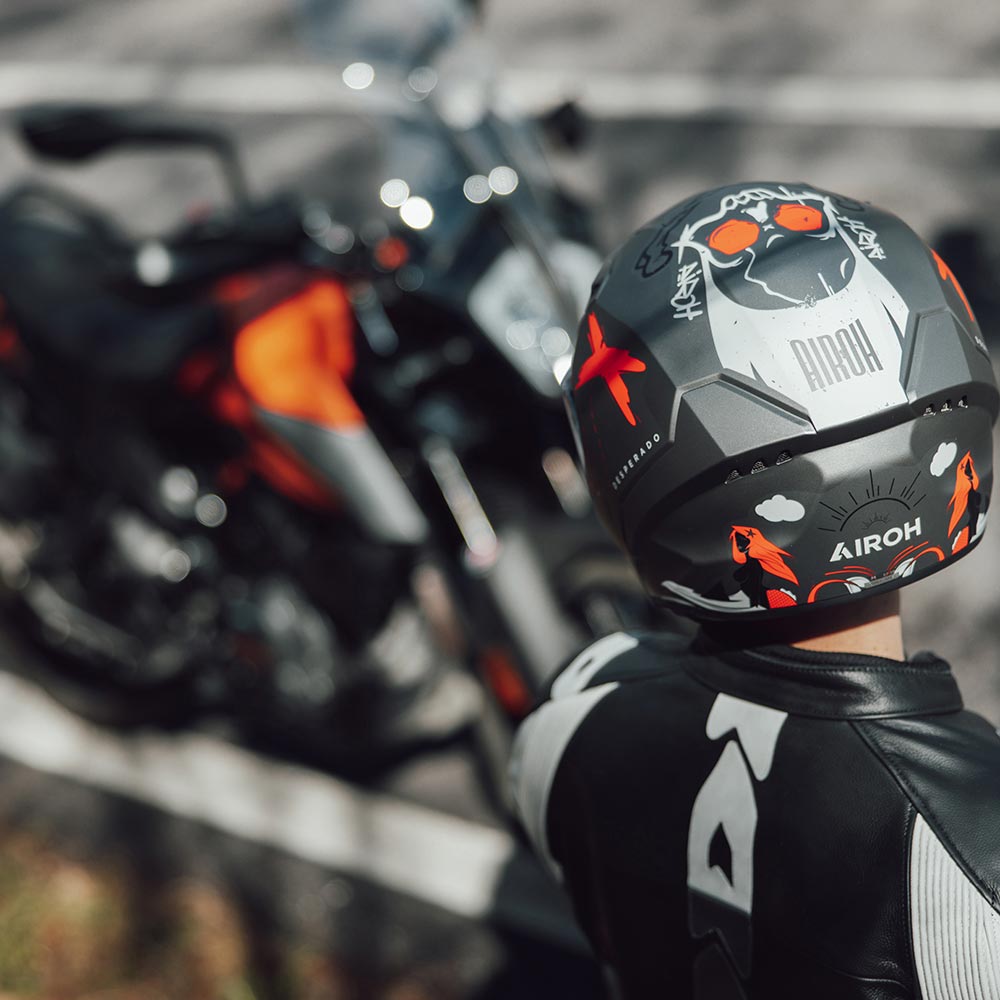 Airoh - Casque Connor Desperado Orange Mat