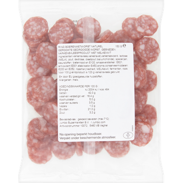 Jumbo Boerenmetworst 175g