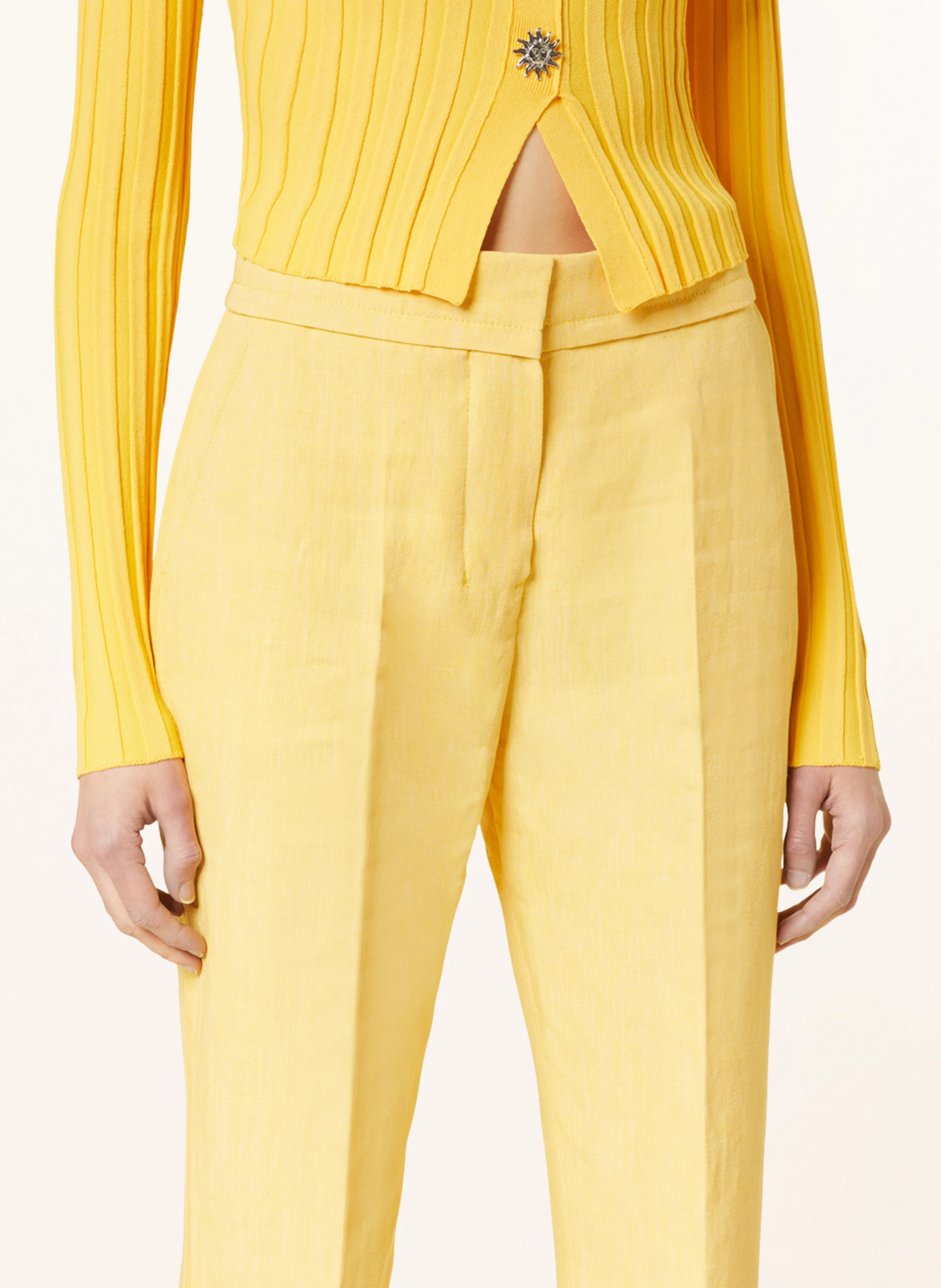 JACQUEMUS Hose LE PANTALON TIBAU mit Leinen